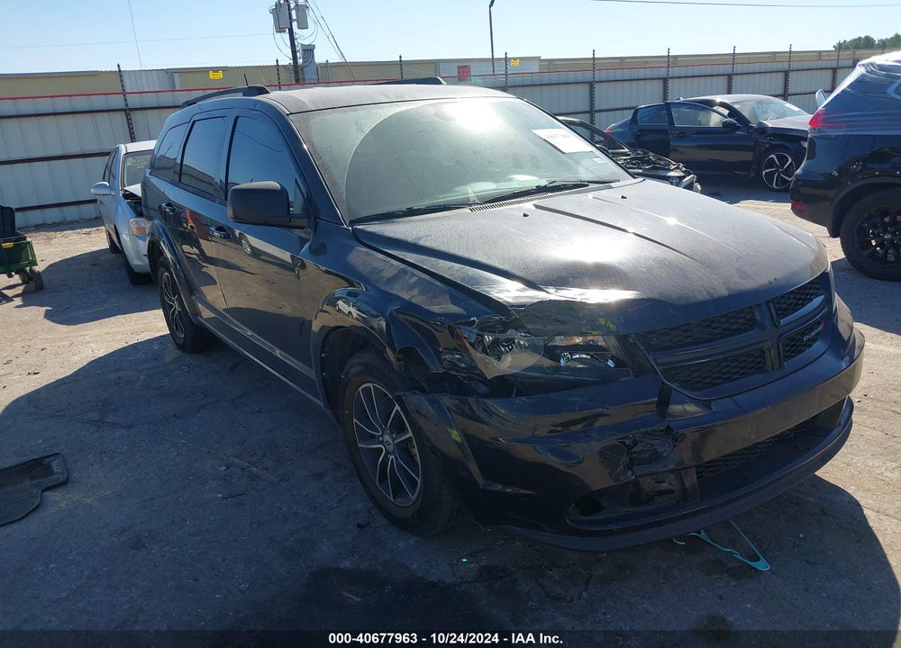 2018 DODGE JOURNEY SE VIN: 3C4PDCAB8JT508449