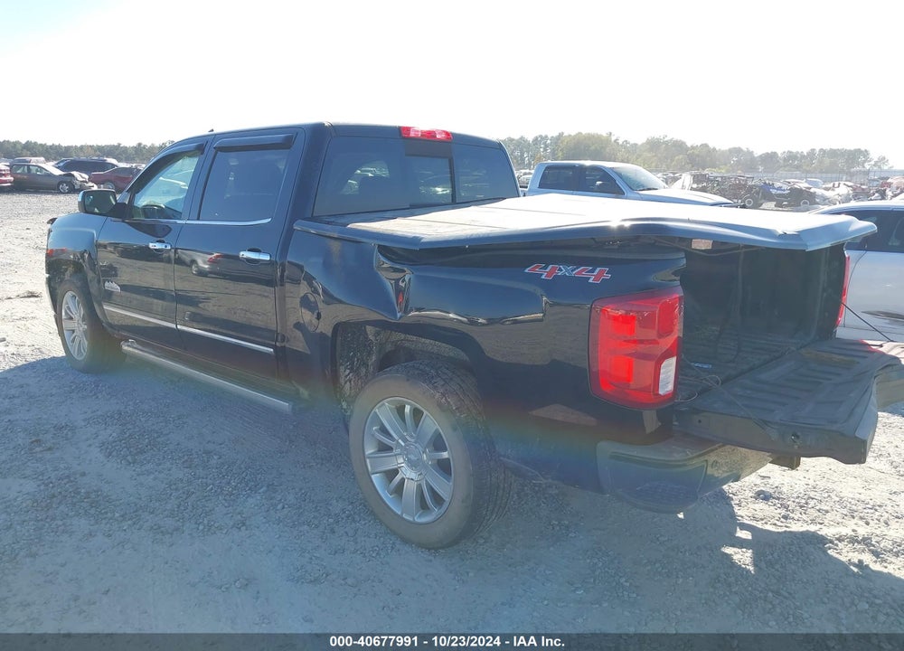 2017 CHEVROLET SILVERADO 1500 HIGH COUNTRY VIN: 3GCUKTEC7HG467911