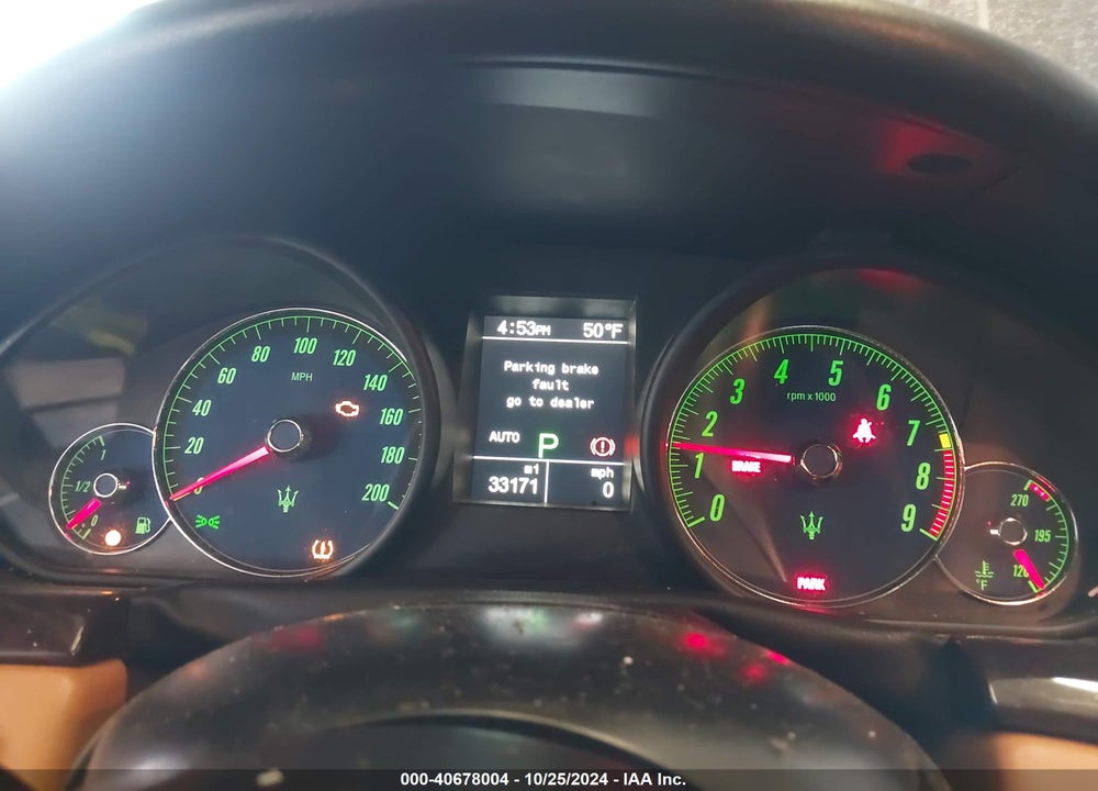 2015 MASERATI GRANTURISMO VIN: ZAM45MMA0F0138283