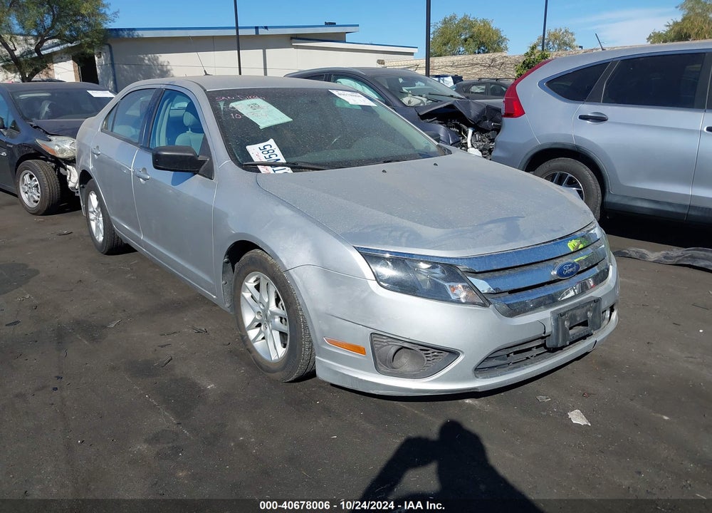 2012 FORD FUSION S VIN: 3FAHP0GA6CR163436