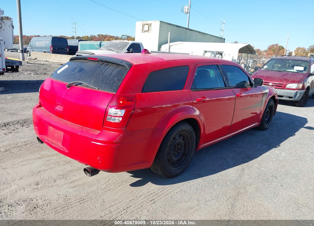 2008 DODGE MAGNUM VIN: 2D4FV47TX8H156432