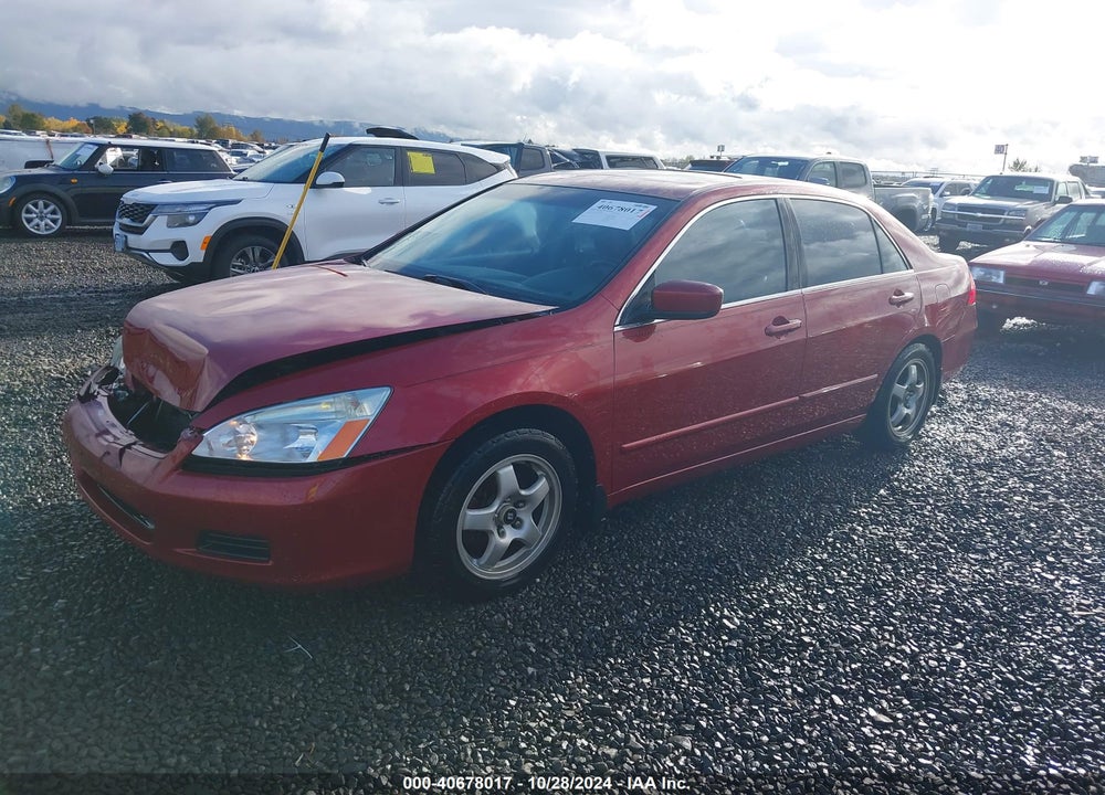 2007 HONDA ACCORD 2.4 EX VIN: 1HGCM56817A089319