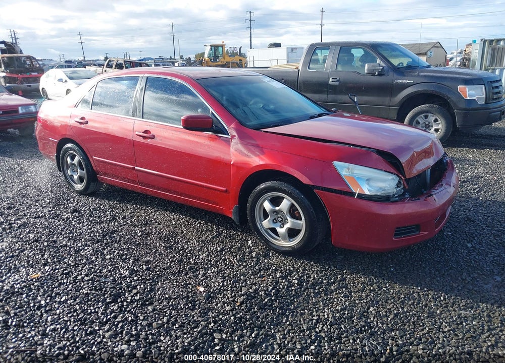 2007 HONDA ACCORD 2.4 EX VIN: 1HGCM56817A089319