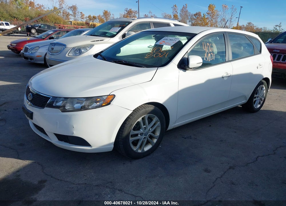 2011 KIA FORTE EX VIN: KNAFU5A24B5437322