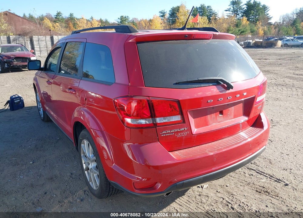 2014 DODGE JOURNEY SXT VIN: 3C4PDDBG7ET265075