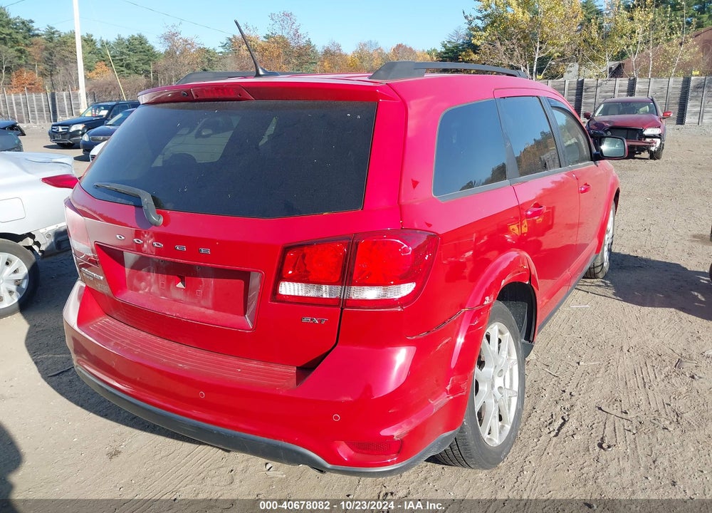 2014 DODGE JOURNEY SXT VIN: 3C4PDDBG7ET265075