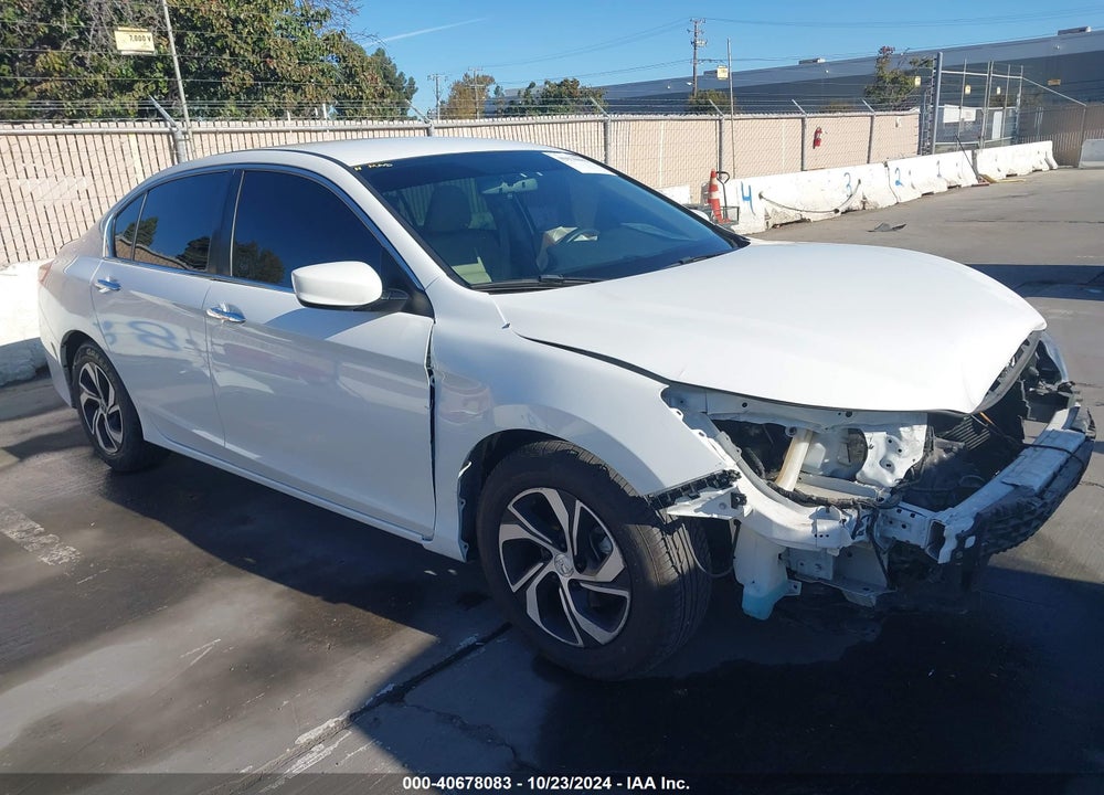 2017 HONDA ACCORD LX VIN: 1HGCR2F36HA194993