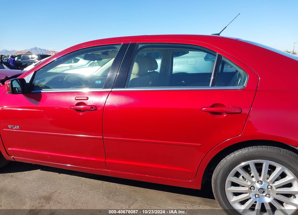 2008 MERCURY MILAN V6 PREMIER VIN: 3MEHM08148R636161