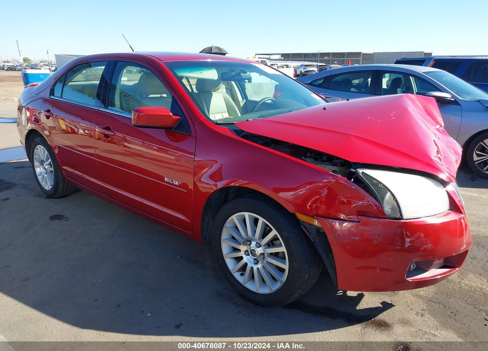 2008 MERCURY MILAN V6 PREMIER VIN: 3MEHM08148R636161