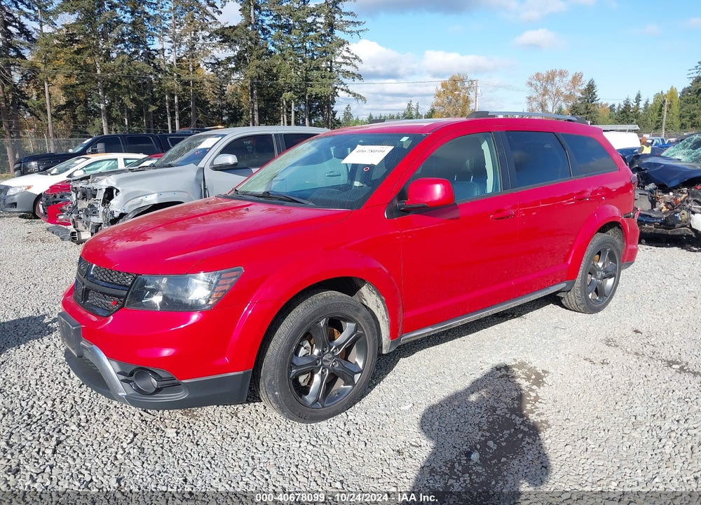 2015 DODGE JOURNEY CROSSROAD VIN: 3C4PDDGG6FT748907