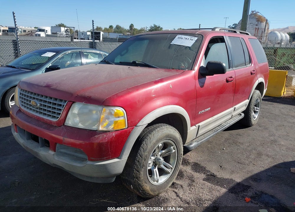 2002 FORD EXPLORER XLT VIN: 1FMZU73E62ZA49497