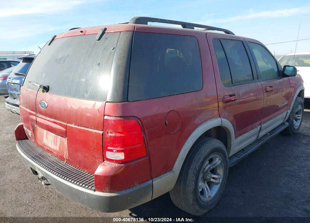 2002 FORD EXPLORER XLT VIN: 1FMZU73E62ZA49497