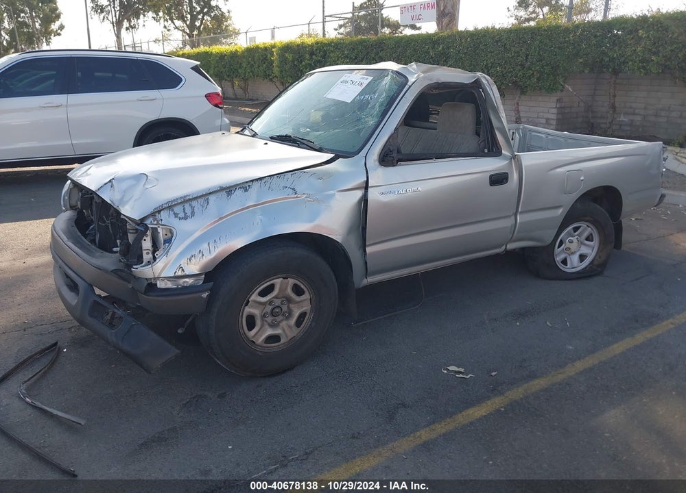 2004 TOYOTA TACOMA VIN: 5TENL42N14Z329468