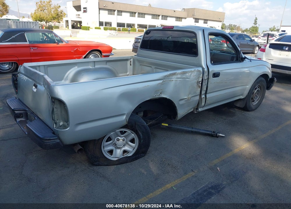 2004 TOYOTA TACOMA VIN: 5TENL42N14Z329468