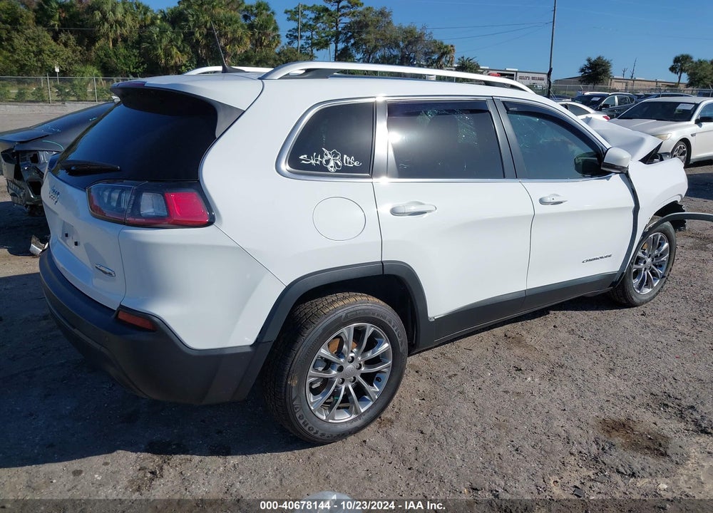 2021 JEEP CHEROKEE LATITUDE PLUS FWD VIN: 1C4PJLLB0MD199897