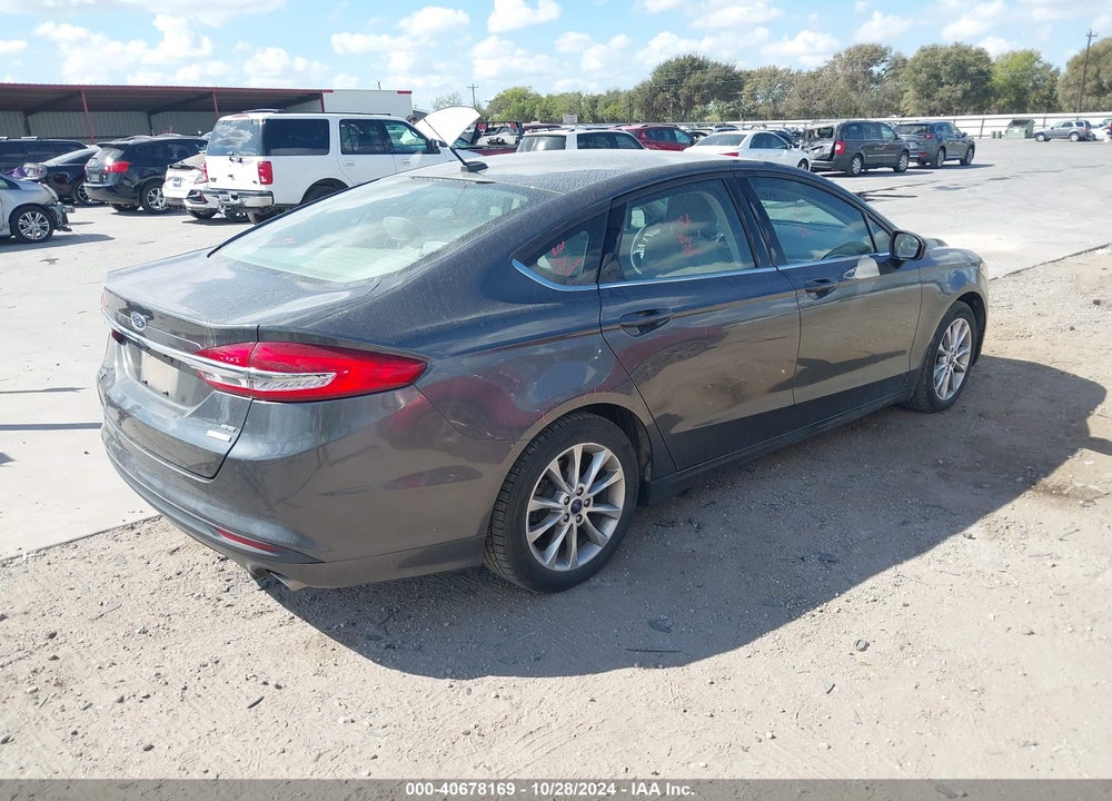 2017 FORD FUSION SE VIN: 3FA6P0HD4HR126697