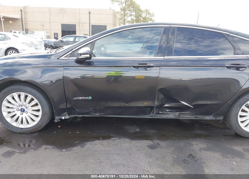2014 FORD FUSION HYBRID SE VIN: 3FA6P0LU8ER136829