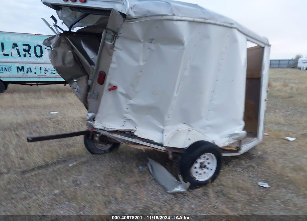 2005 CARRY ON CARGO TRAILER 6X12 V VIN: 4YMCL12185G126666