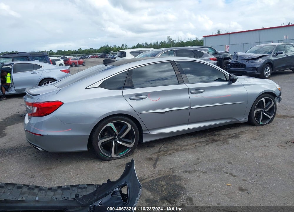 2018 HONDA ACCORD SPORT VIN: 1HGCV1F34JA212211