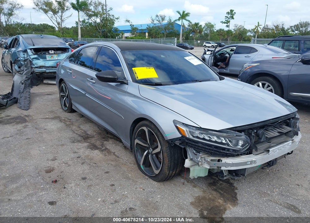 2018 HONDA ACCORD SPORT VIN: 1HGCV1F34JA212211