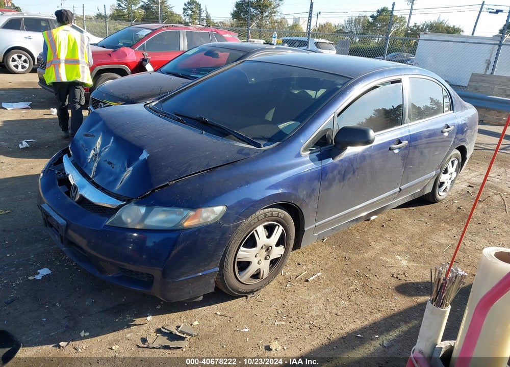 2009 HONDA CIVIC VP VIN: 2HGFA16389H511786