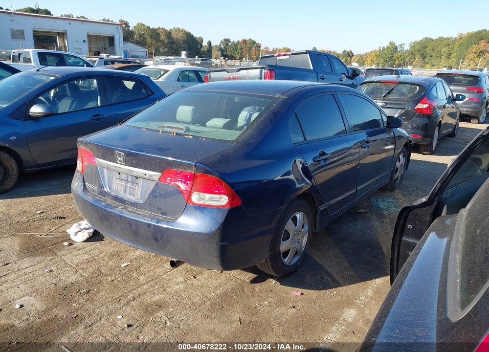 2009 HONDA CIVIC VP VIN: 2HGFA16389H511786