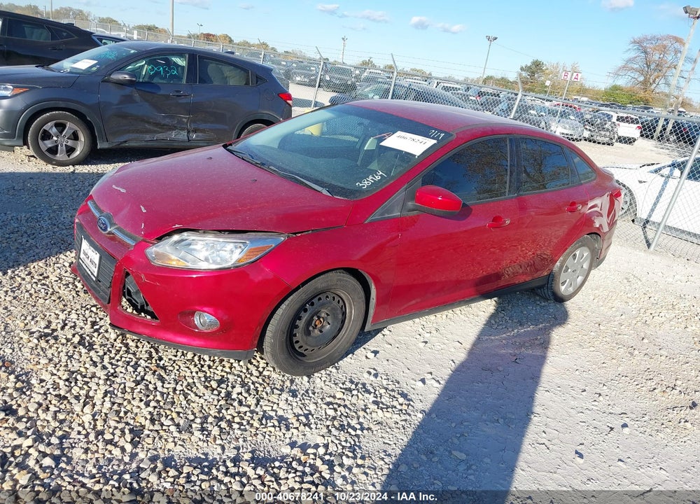 2012 FORD FOCUS SE VIN: 1FAHP3F20CL381964