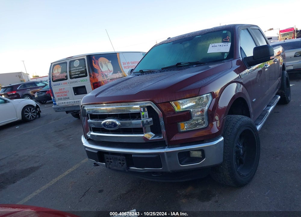 2015 FORD F-150 XLT VIN: 1FTEW1EG0FFB09483