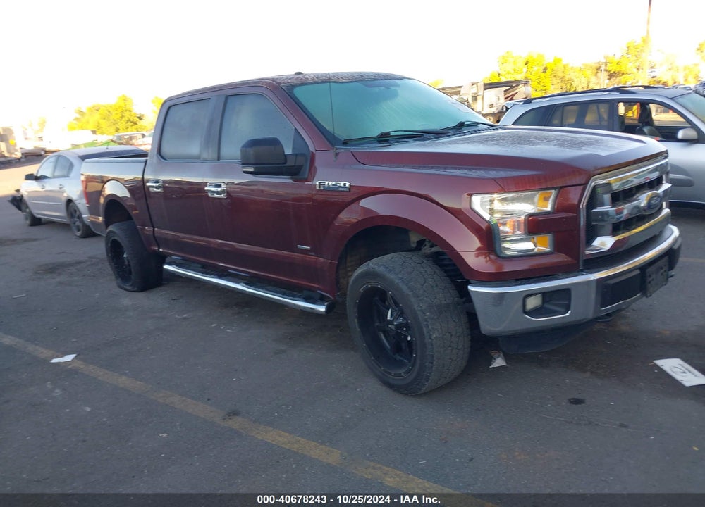 2015 FORD F-150 XLT VIN: 1FTEW1EG0FFB09483