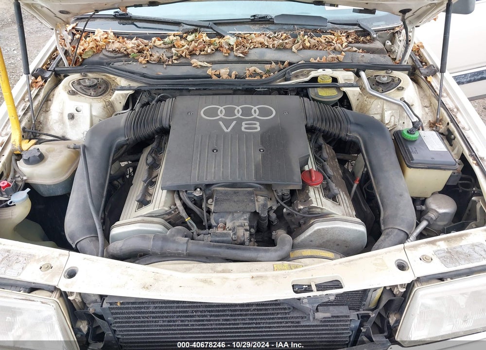 1990 AUDI QUATTRO VIN: WAUKE5448LN000482