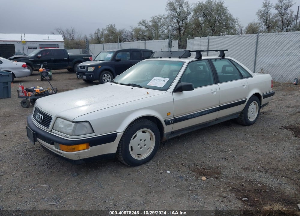 1990 AUDI QUATTRO VIN: WAUKE5448LN000482