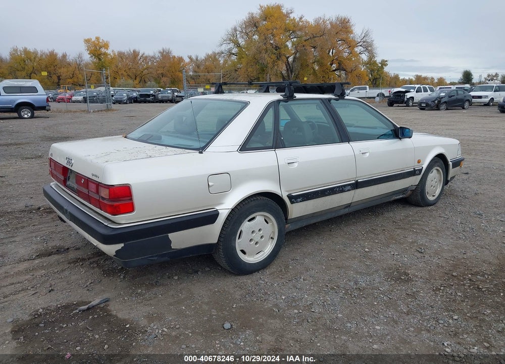 1990 AUDI QUATTRO VIN: WAUKE5448LN000482