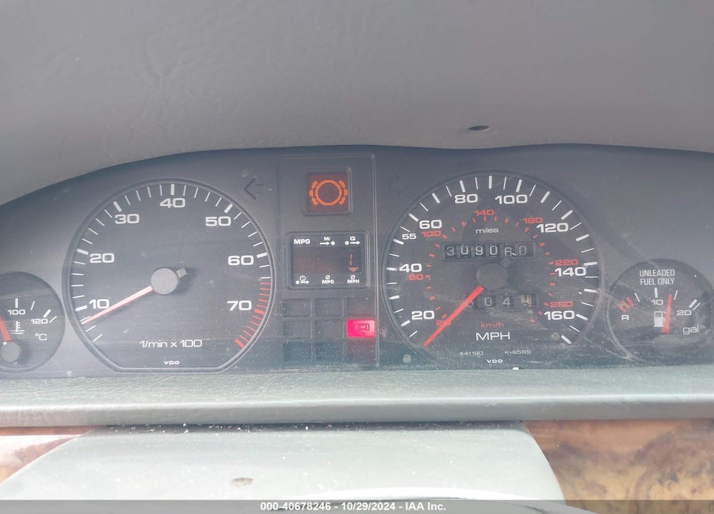 1990 AUDI QUATTRO VIN: WAUKE5448LN000482