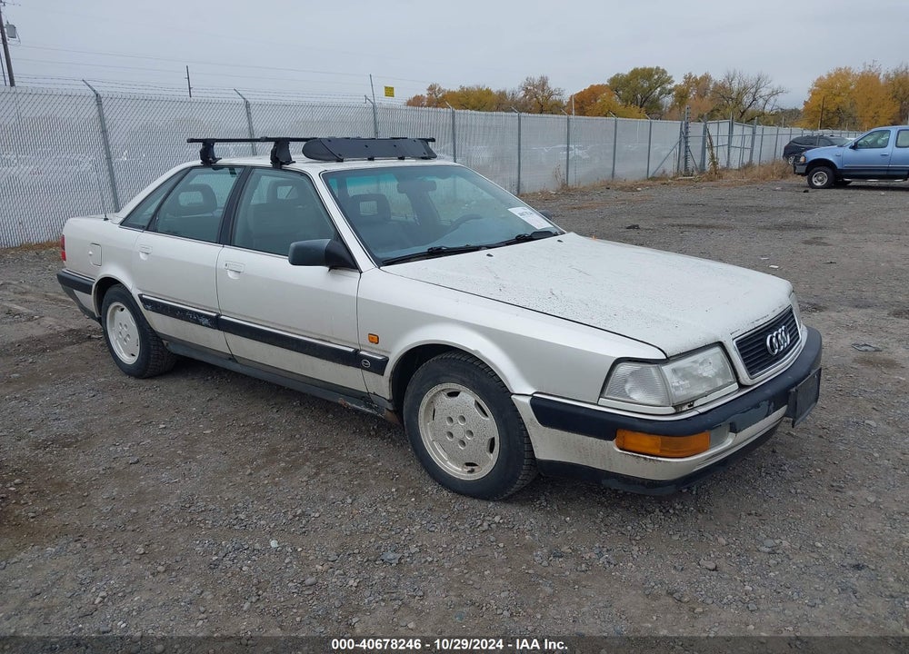 1990 AUDI QUATTRO VIN: WAUKE5448LN000482