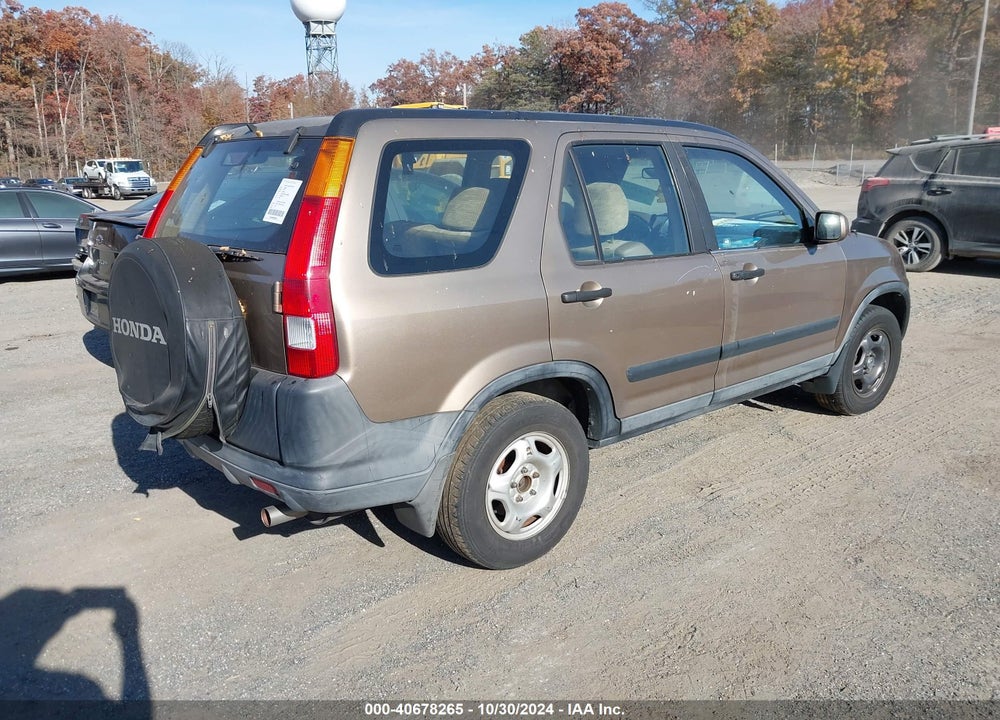 2004 HONDA CR-V LX VIN: SHSRD785X4U228379