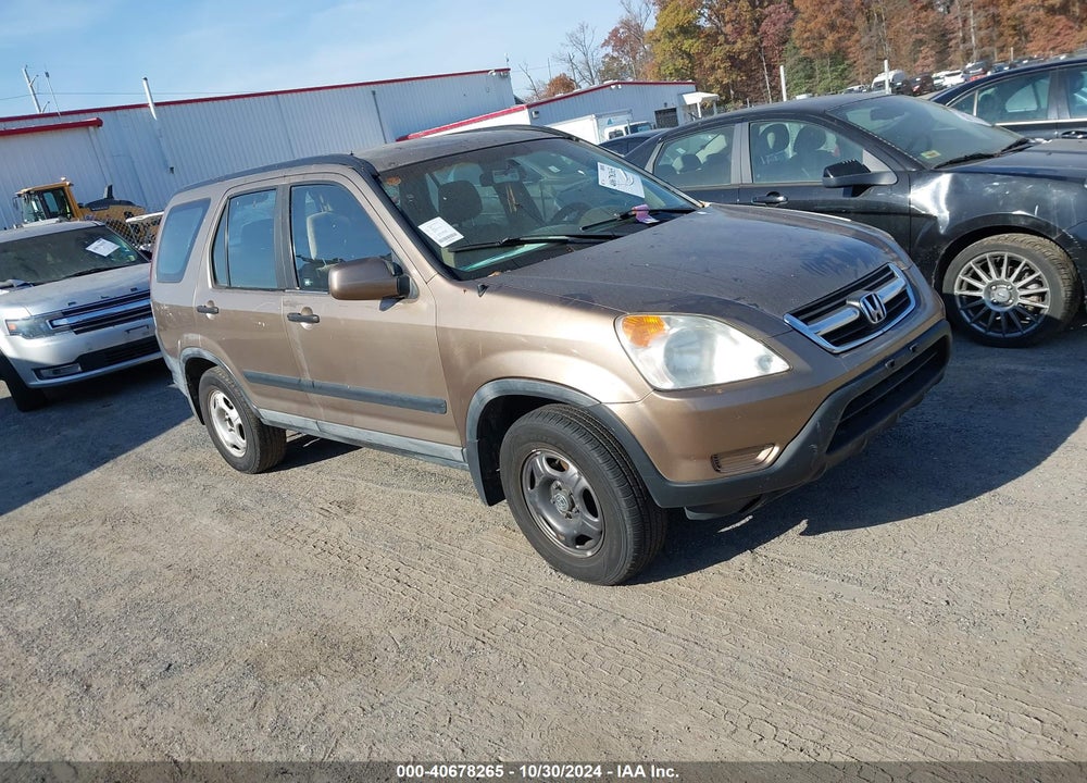 2004 HONDA CR-V LX VIN: SHSRD785X4U228379