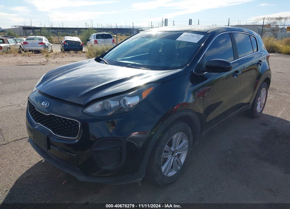 2018 KIA SPORTAGE LX VIN: KNDPM3AC0J7337032