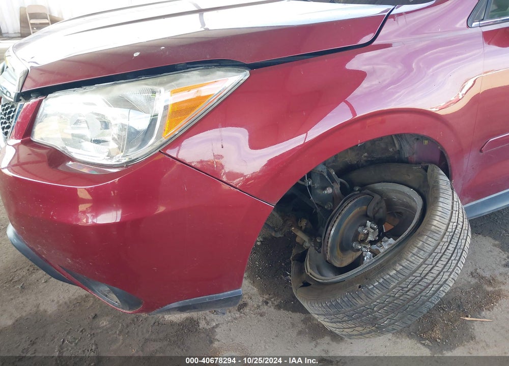 2014 SUBARU FORESTER 2.5I TOURING VIN: JF2SJAMC4EH423674