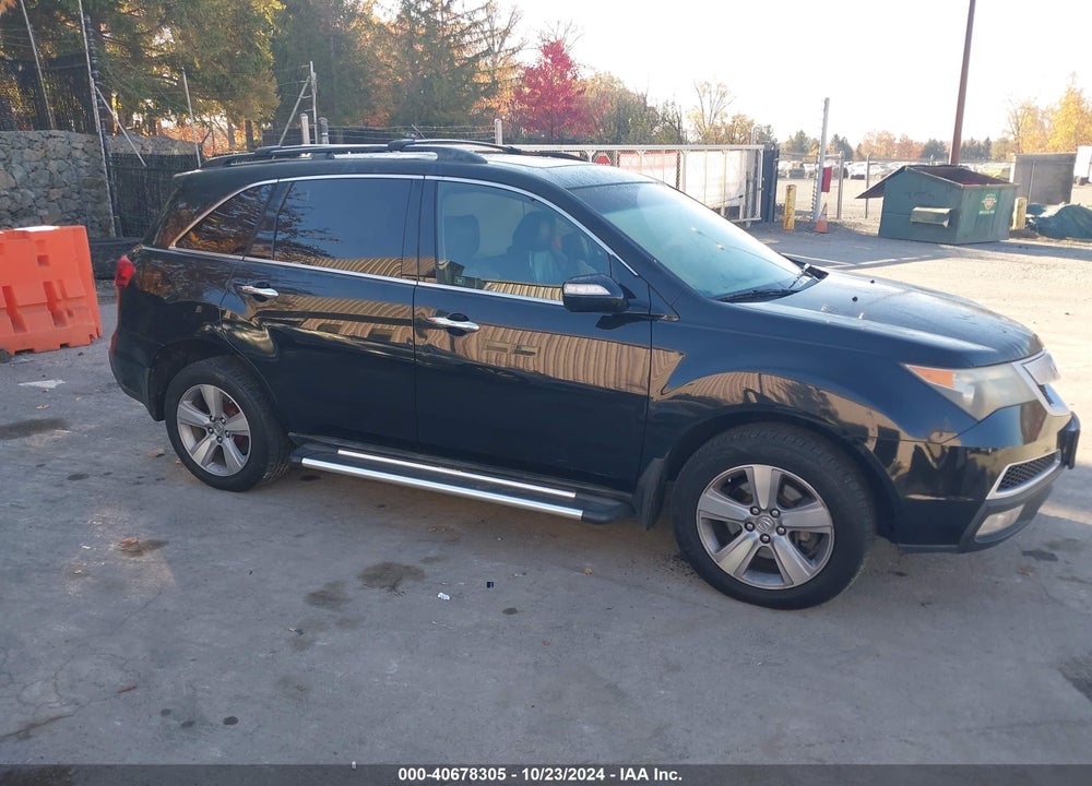 2011 ACURA MDX TECHNOLOGY PACKAGE VIN: 2HNYD2H61BH537822