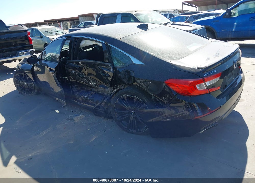 2019 HONDA ACCORD SPORT 2.0T VIN: 1HGCV2F38KA022452