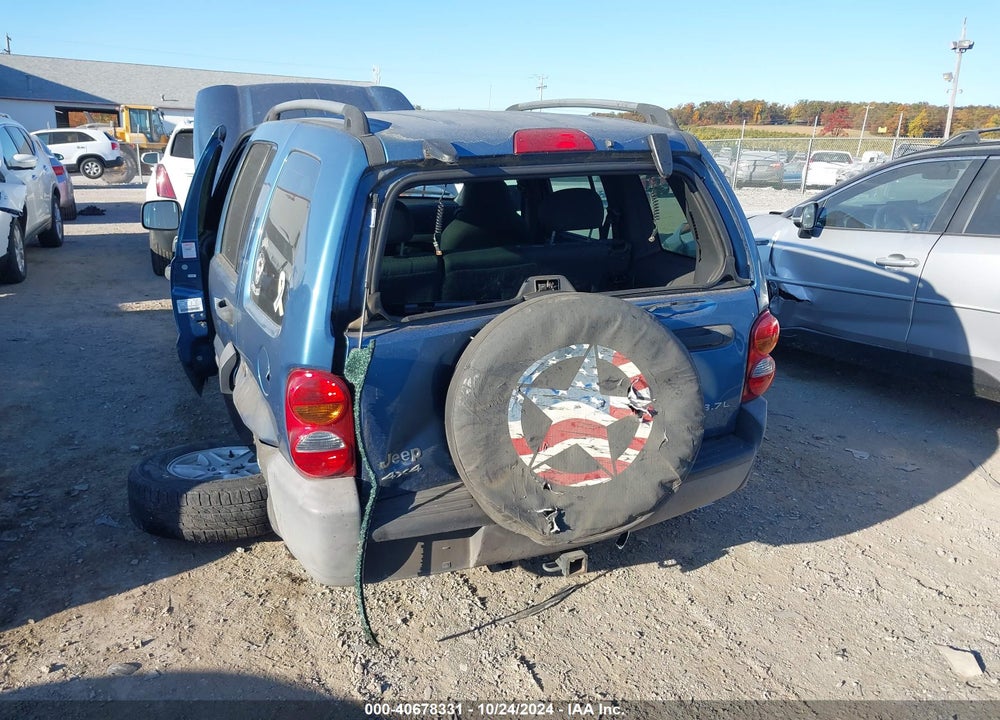 2004 JEEP LIBERTY SPORT VIN: 1J4GL48K14W257975