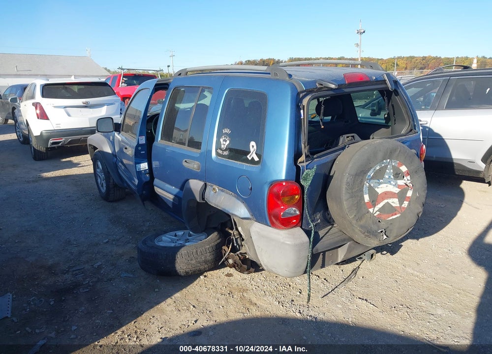 2004 JEEP LIBERTY SPORT VIN: 1J4GL48K14W257975