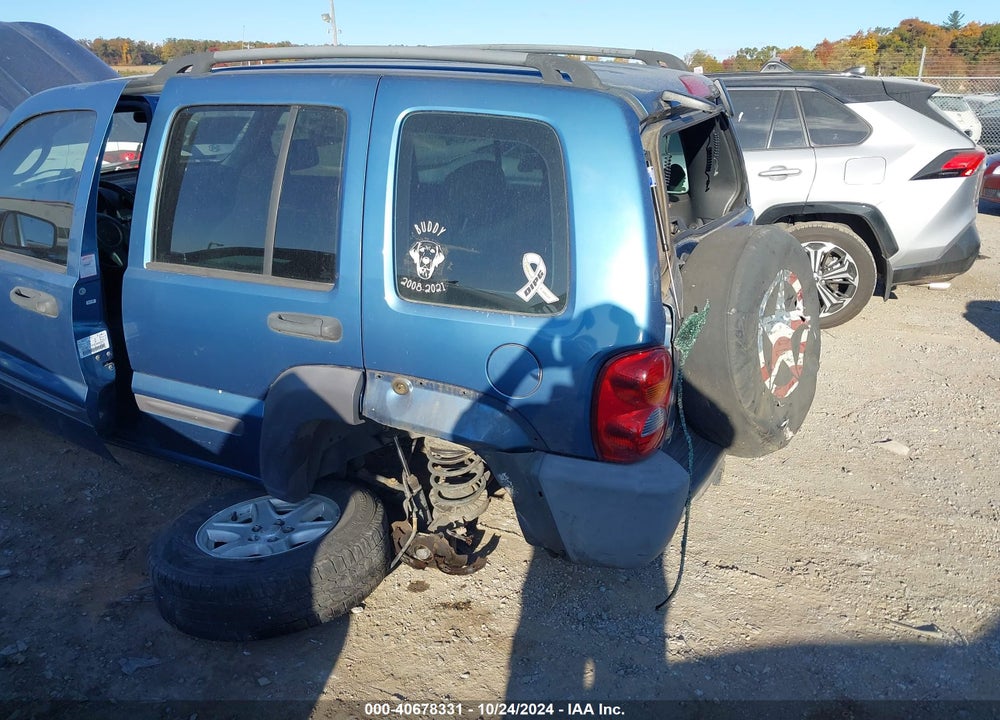 2004 JEEP LIBERTY SPORT VIN: 1J4GL48K14W257975