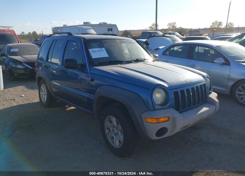 2004 JEEP LIBERTY SPORT VIN: 1J4GL48K14W257975
