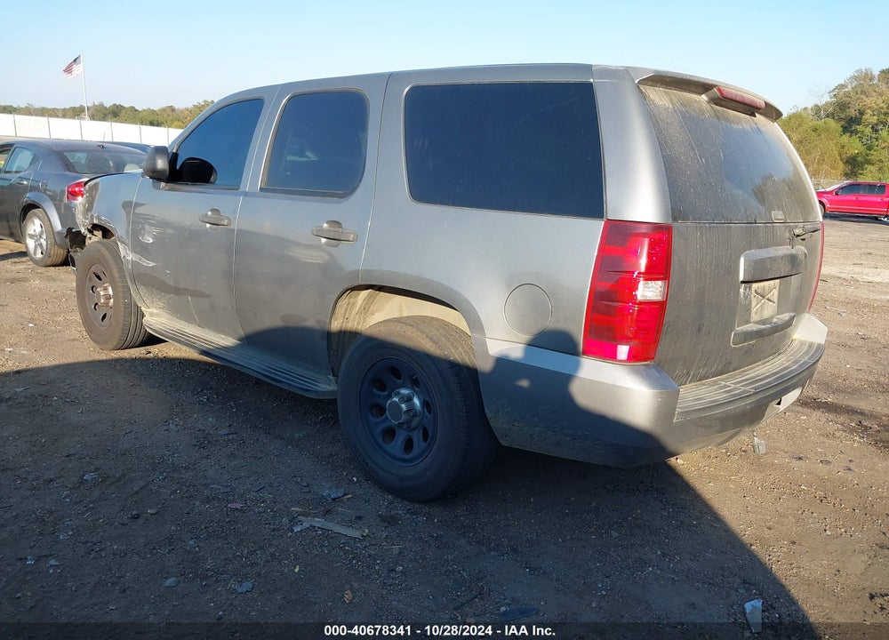 2009 CHEVROLET TAHOE POLICE VIN: 1GNEC030X9R226930