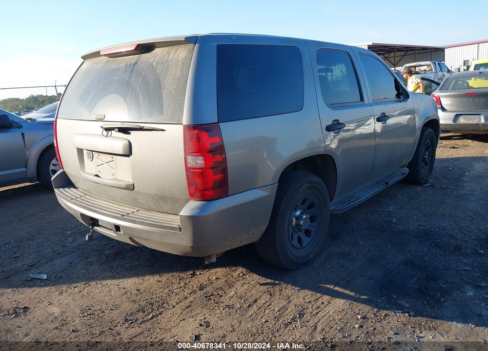 2009 CHEVROLET TAHOE POLICE VIN: 1GNEC030X9R226930