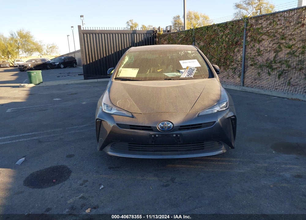2022 TOYOTA PRIUS L VIN: JTDKAMFU9N3178583