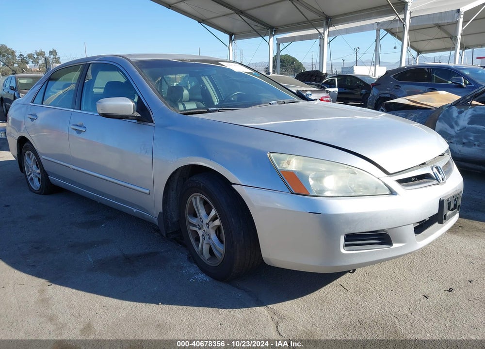 2007 HONDA ACCORD 2.4 EX VIN: 1HGCM56777A008489