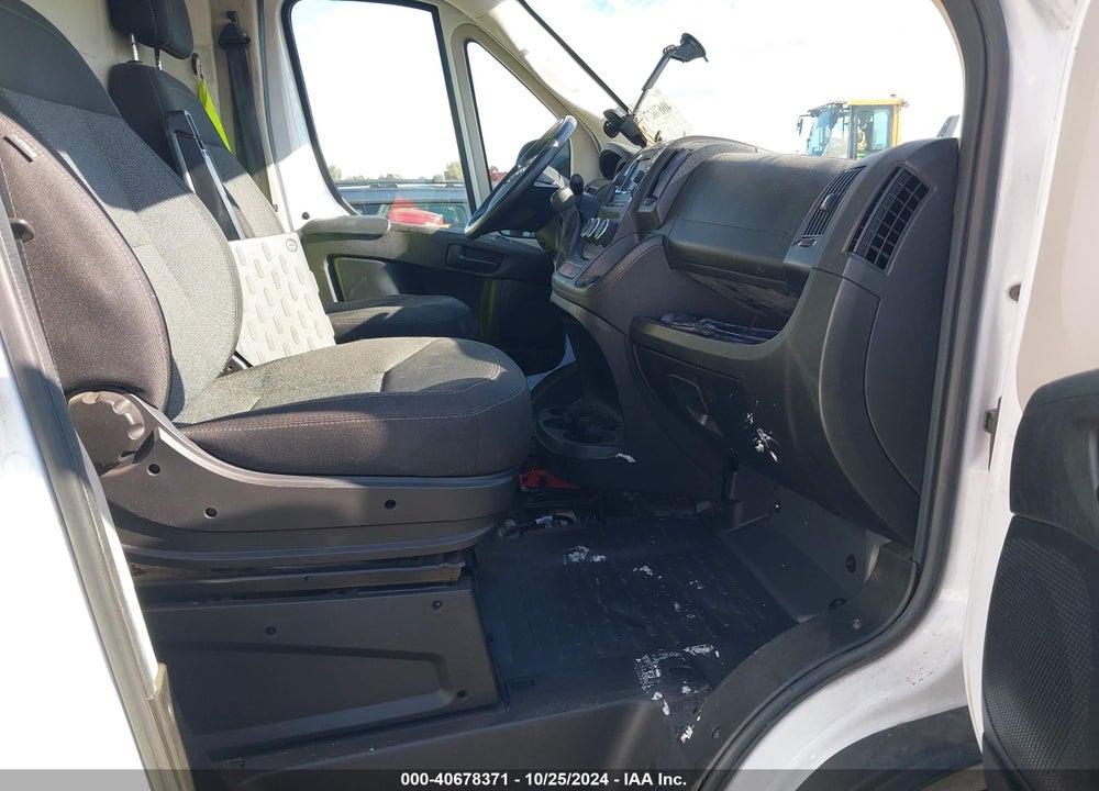 2019 RAM PROMASTER 2500 HIGH ROOF 136 WB VIN: 3C6TRVCGXKE522967