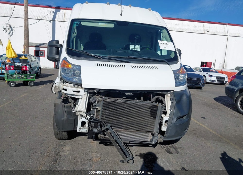 2019 RAM PROMASTER 2500 HIGH ROOF 136 WB VIN: 3C6TRVCGXKE522967
